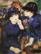 Pierre-Auguste Renoir Two Girls oil painting